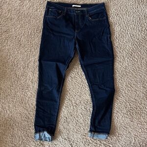 Levi's Women's Skinny Jeans - Dark Blue
